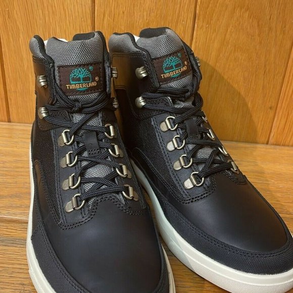 Timberland Men\'s Hommes Ashwood Park L/F Mid Hiker Boot Black Full Grain A2BPW main image 5